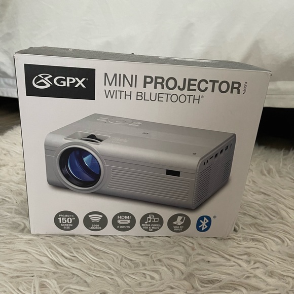 GPX mini projector with Bluetooth - Picture 2 of 9